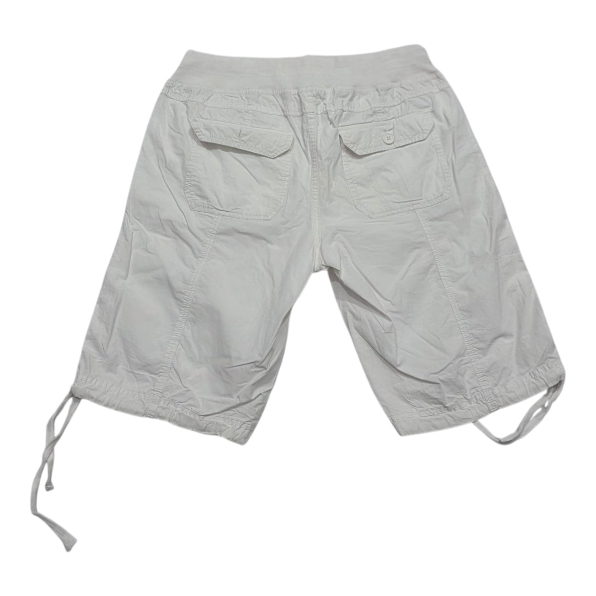 Bermuda Tommy Hilfiger Sport De Mujer Mediana Color Blanco