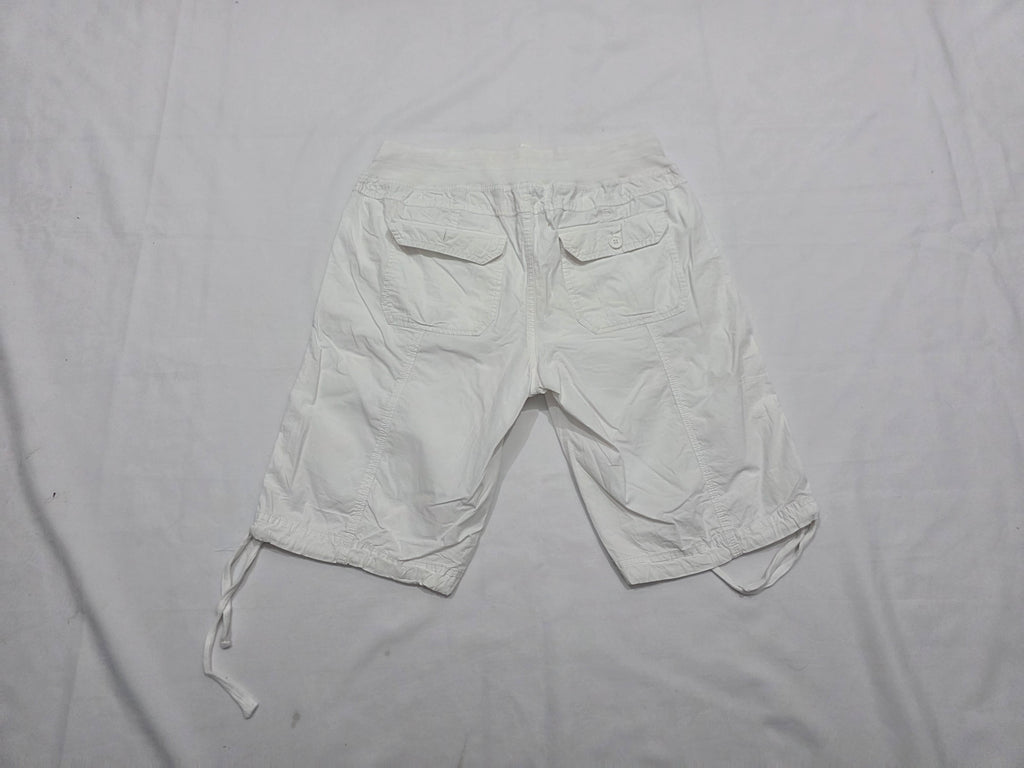 Bermuda Tommy Hilfiger Sport De Mujer Mediana Color Blanco