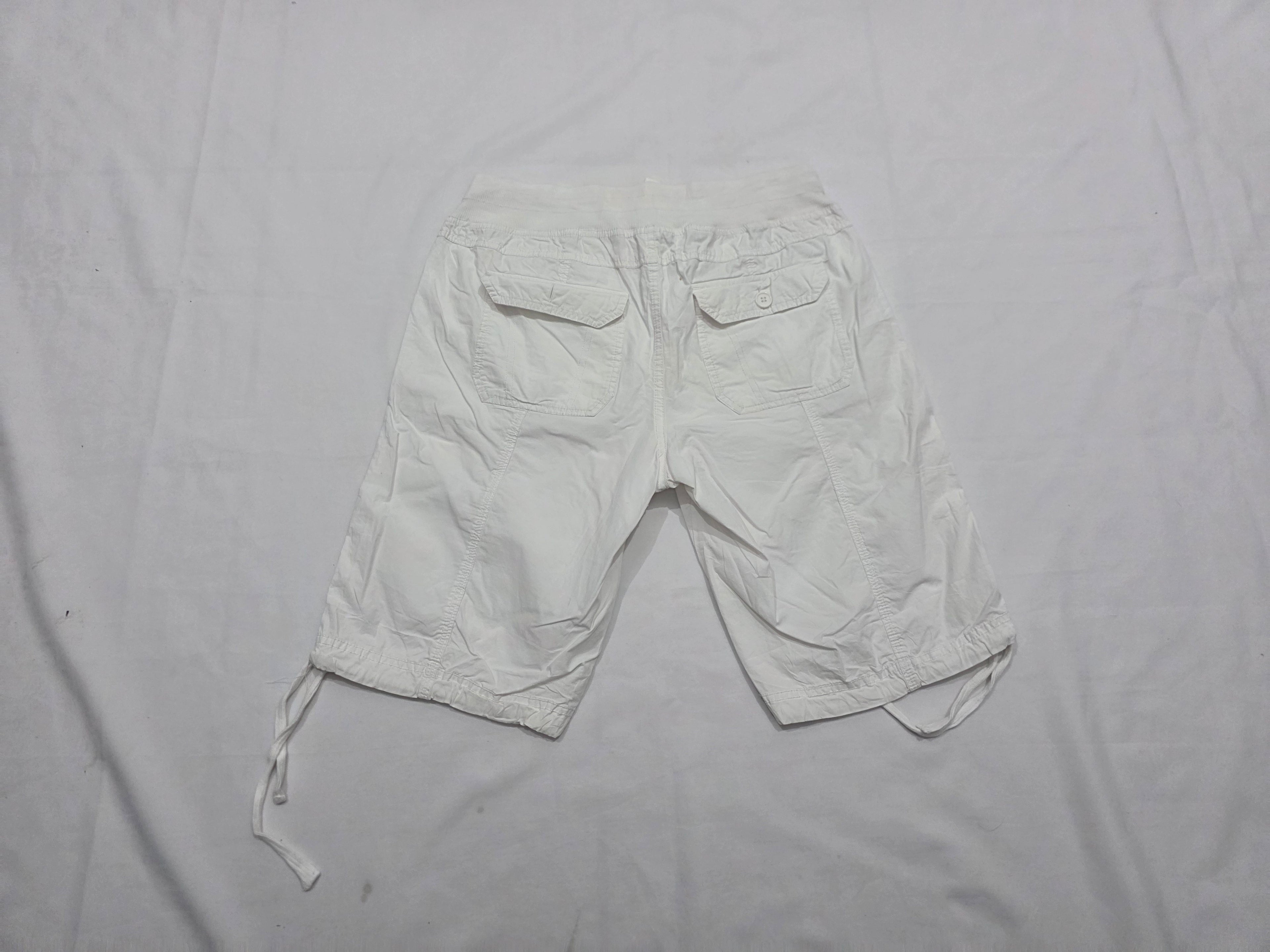 Bermuda Tommy Hilfiger Sport De Mujer Mediana Color Blanco