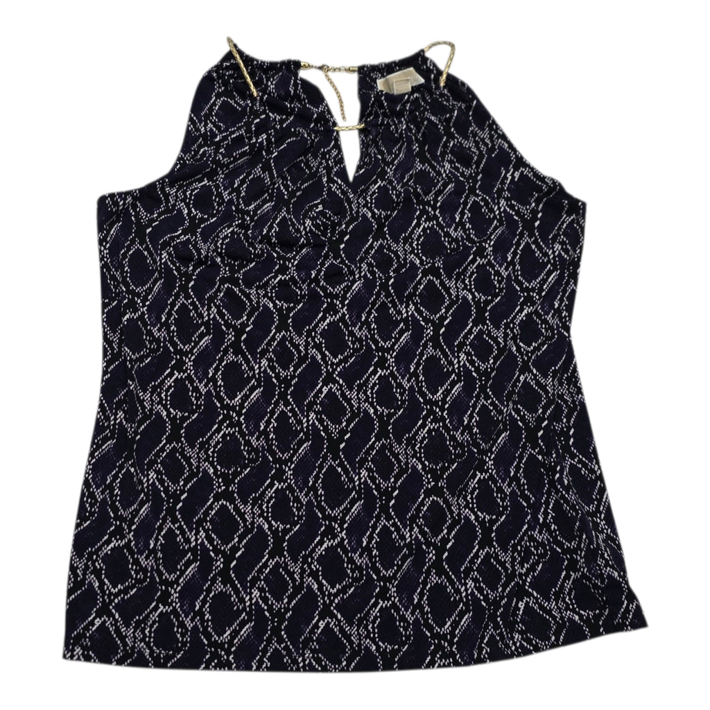Blusa Michael Kors Sin Mangas Animal Printo Mediana