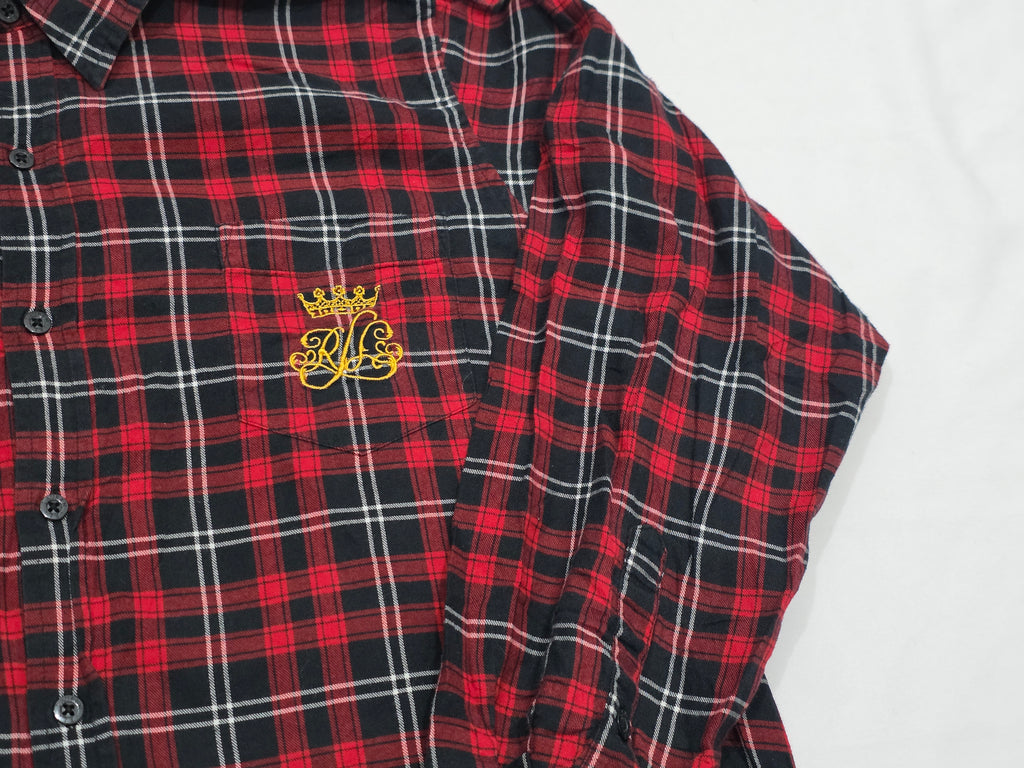 Camison Ralph Lauren De Mujer Rojo A Cuadros S/m