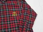Camison Ralph Lauren De Mujer Rojo A Cuadros S/m