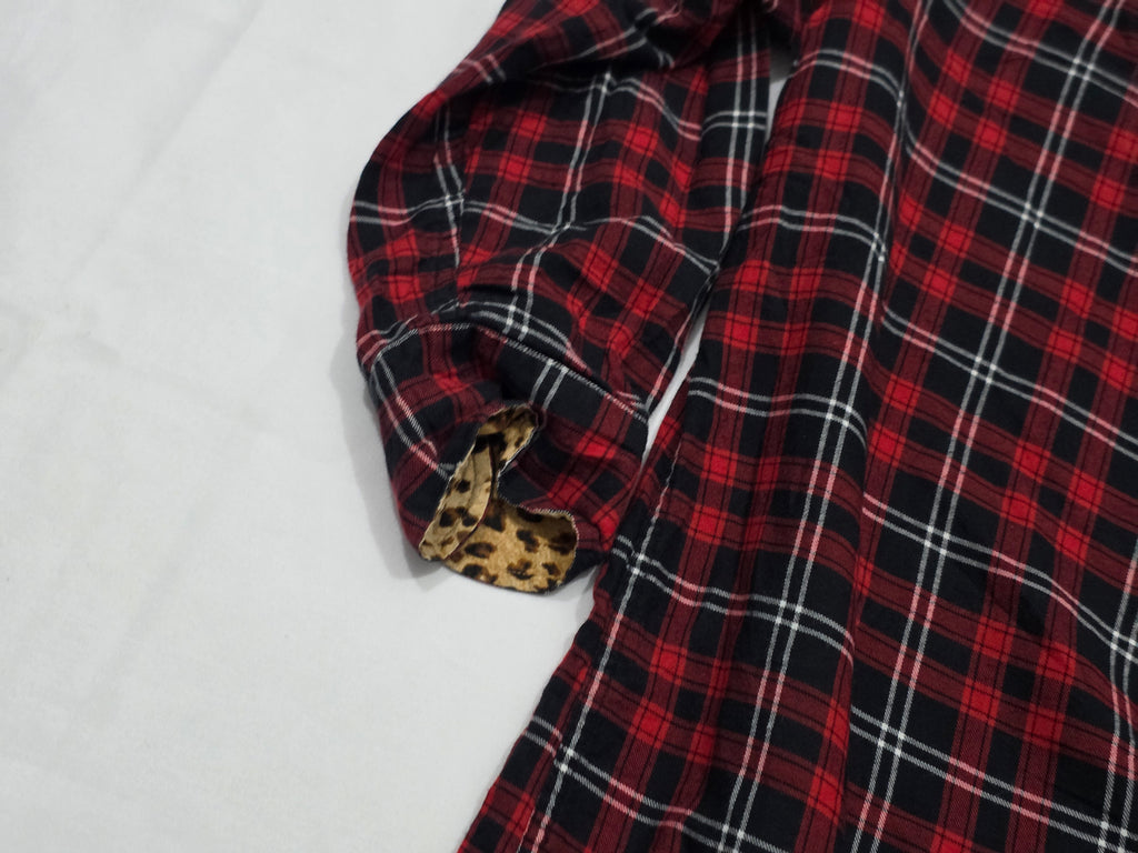 Camison Ralph Lauren De Mujer Rojo A Cuadros S/m