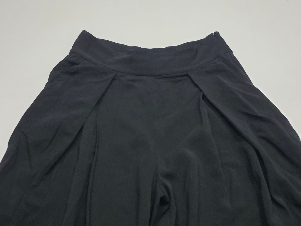 Pantalón Negro Tipo Culotte Pierna Amplia Polo Ralphlauren 8