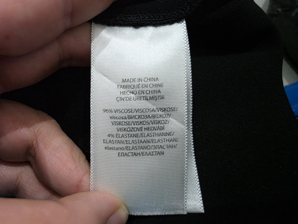 Pantalón Negro Tipo Culotte Pierna Amplia Polo Ralphlauren 8
