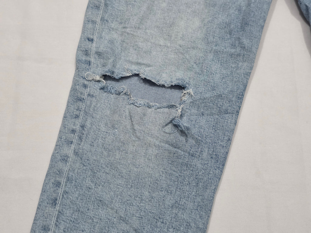 Pantalon Tommy Hilfiger Mujer 10 High-rise Straight Azul