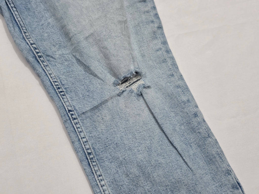 Pantalon Tommy Hilfiger Mujer 10 High-rise Straight Azul