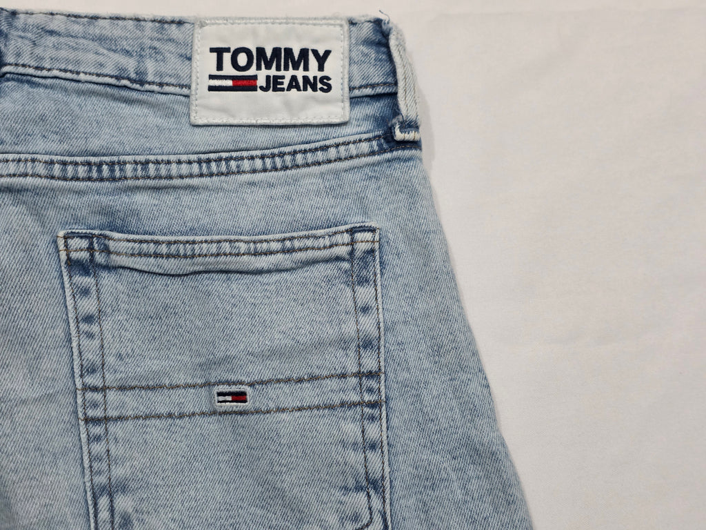 Pantalon Tommy Hilfiger Mujer 10 High-rise Straight Azul
