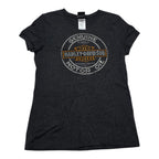 Playera Harley Davidson De Mujer Grande Gris