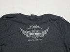Playera Harley Davidson De Mujer Grande Gris