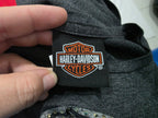 Playera Harley Davidson De Mujer Grande Gris