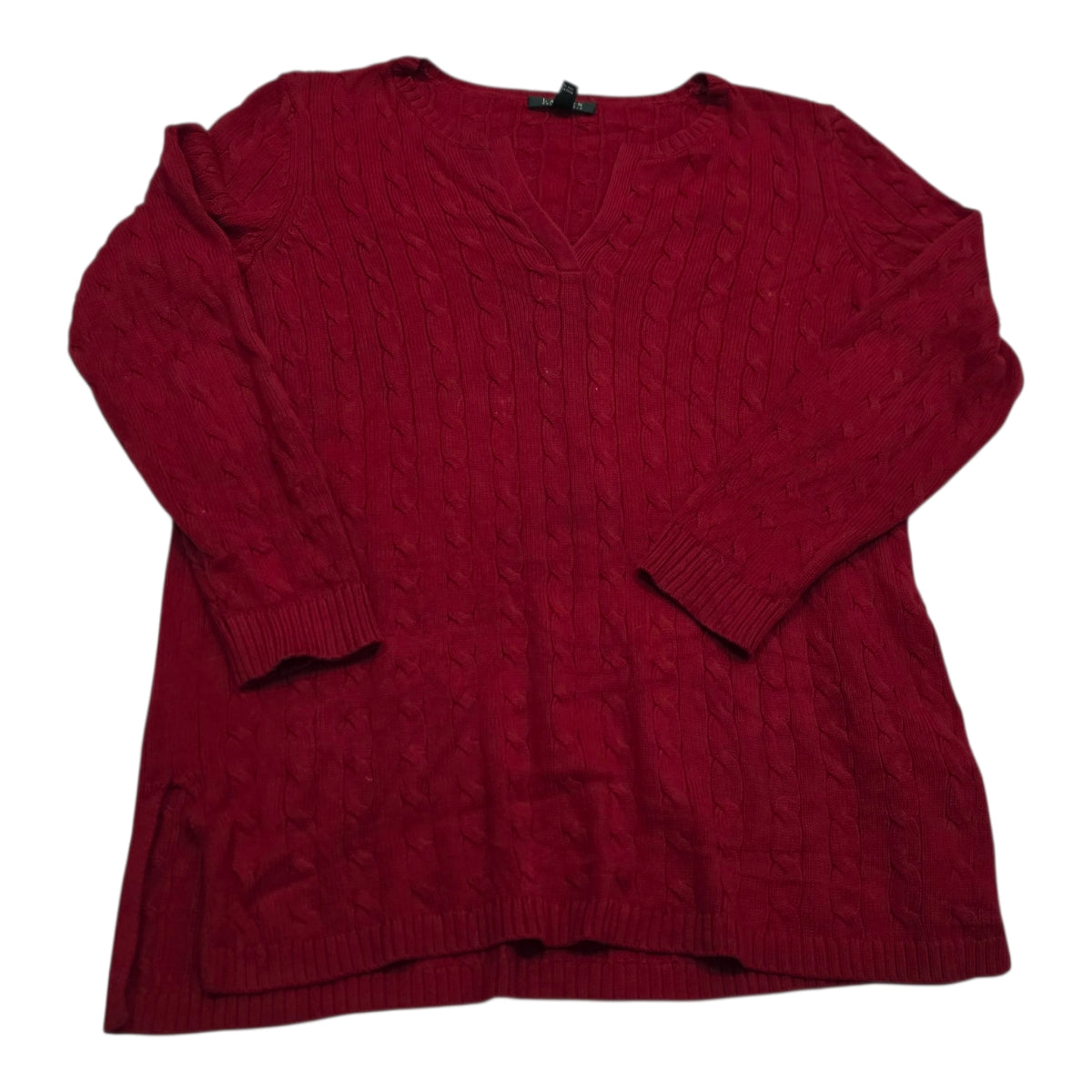 Sueter Ralph Lauren De Mujer Talla 1x Color Rojo