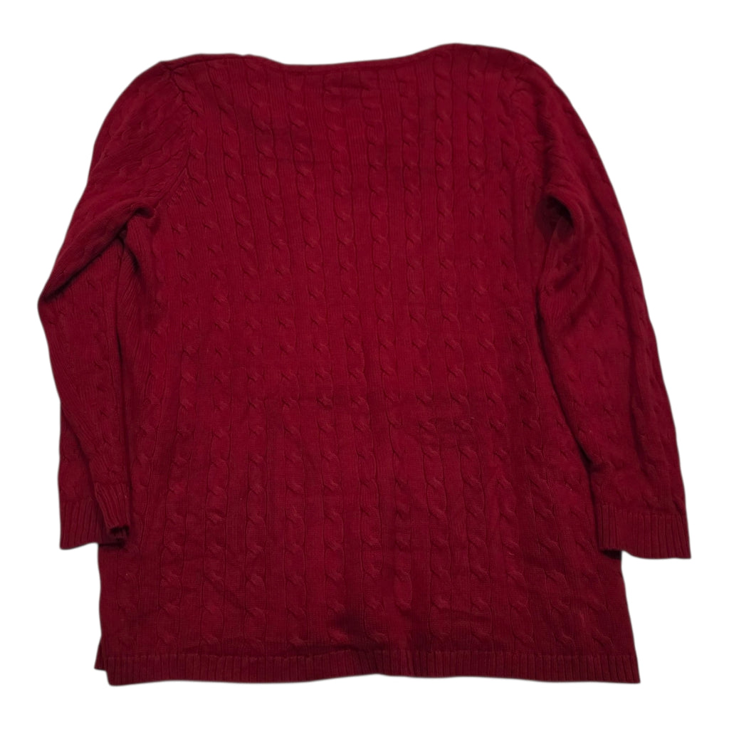 Sueter Ralph Lauren De Mujer Talla 1x Color Rojo