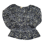Blusa Michael Kors De Mujer Talla 2x Azul/cafe