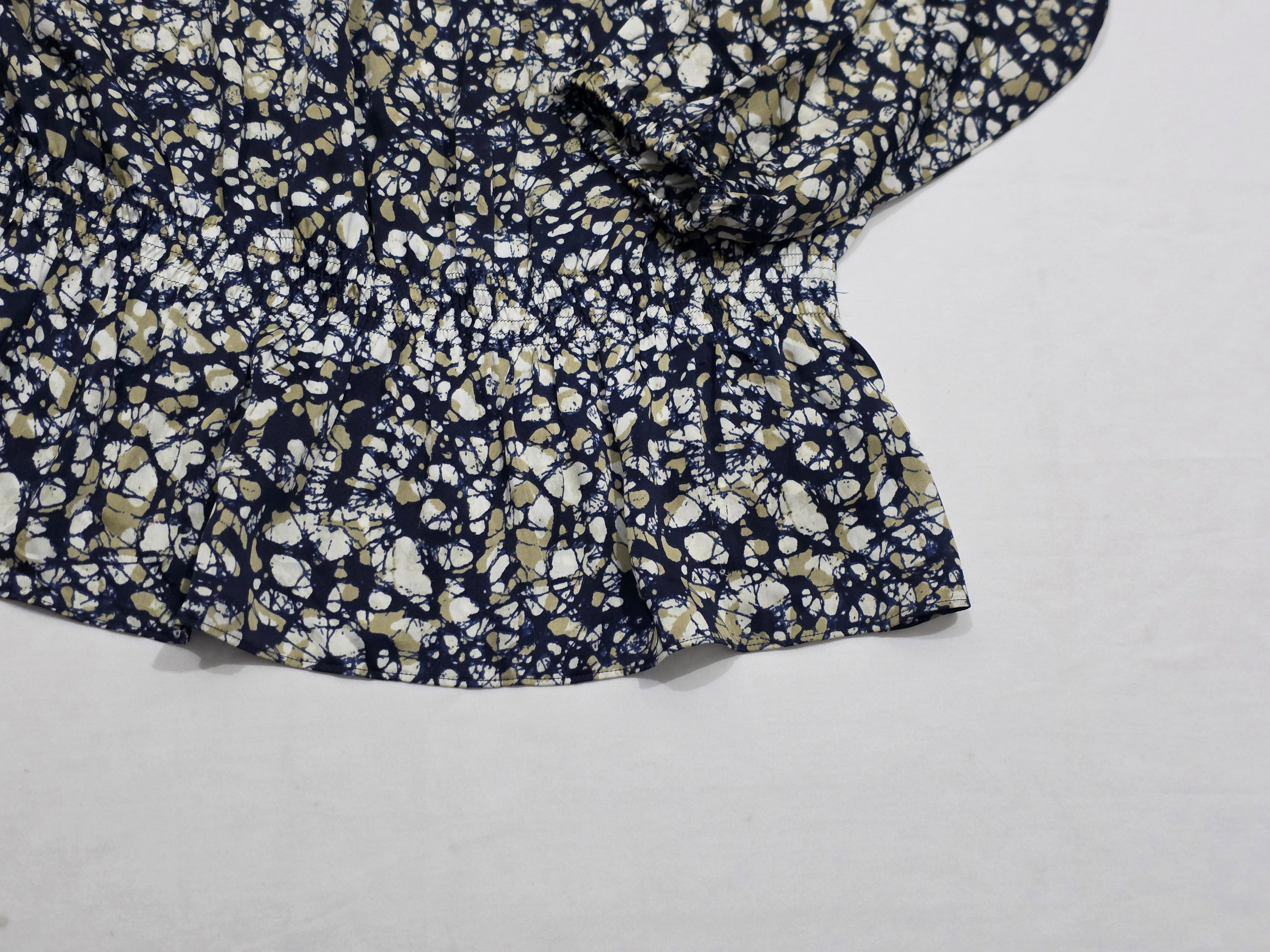 Blusa Michael Kors De Mujer Talla 2x Azul/cafe