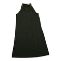 Vestido Michael Kors Extra Chico Color Verde Con Cadenas