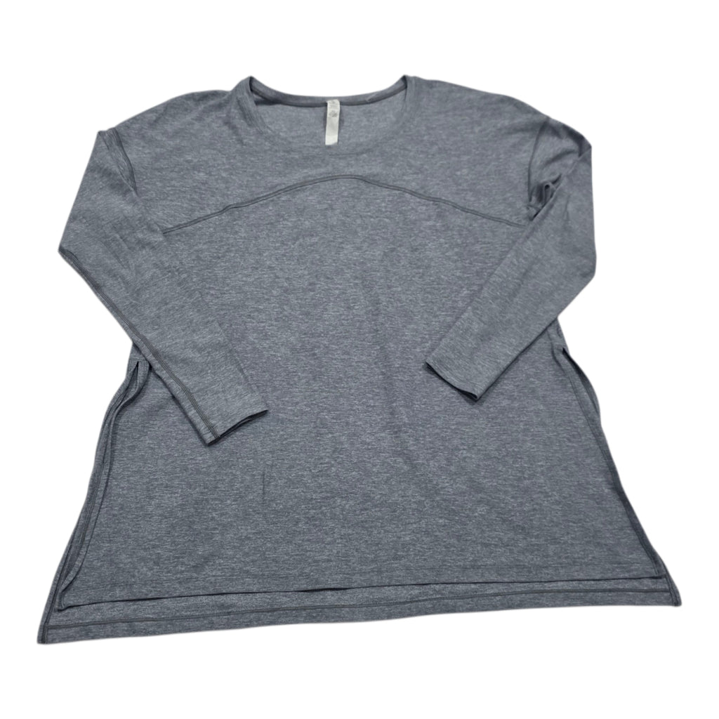Playera Lululemon Mujer Talla 6 Color Plateado Manga Larga