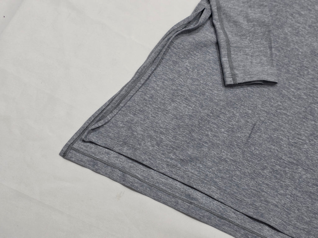 Playera Lululemon Mujer Talla 6 Color Plateado Manga Larga