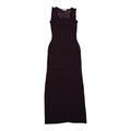 Maxi Vestido Michael Kors De Mujer Chica Vino Sin Mangas