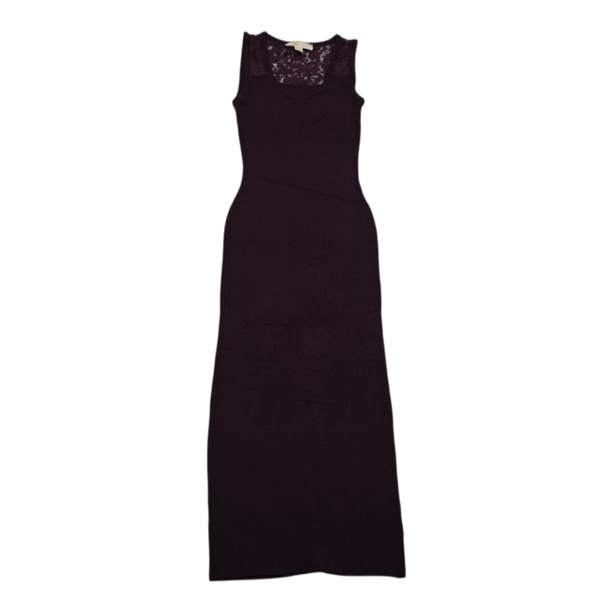 Maxi Vestido Michael Kors De Mujer Chica Vino Sin Mangas