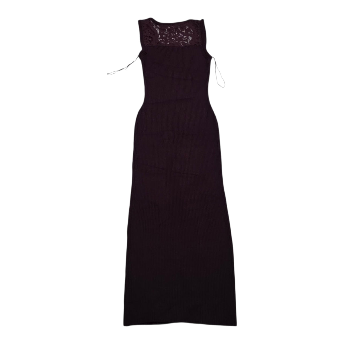 Maxi Vestido Michael Kors De Mujer Chica Vino Sin Mangas