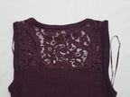 Maxi Vestido Michael Kors De Mujer Chica Vino Sin Mangas