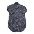 Camison Ralph Lauren De Mujer Talla Chica Azul Con Figuras