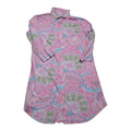 Camison Ralph Lauren De Mujer Talla Chica Rosa Con Figuras