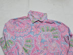 Camison Ralph Lauren De Mujer Talla Chica Rosa Con Figuras
