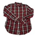 Camisa Ralph Lauren Mujer Mediana Color Rojo Con Cuadros