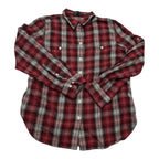 Camisa Ralph Lauren Mujer Mediana Color Rojo Con Cuadros