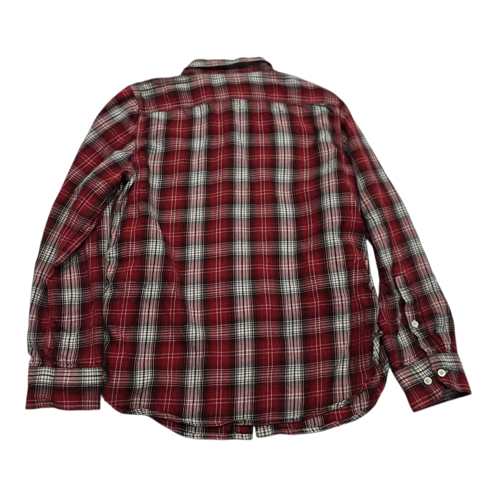 Camisa Ralph Lauren Mujer Mediana Color Rojo Con Cuadros