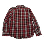 Camisa Ralph Lauren Mujer Mediana Color Rojo Con Cuadros