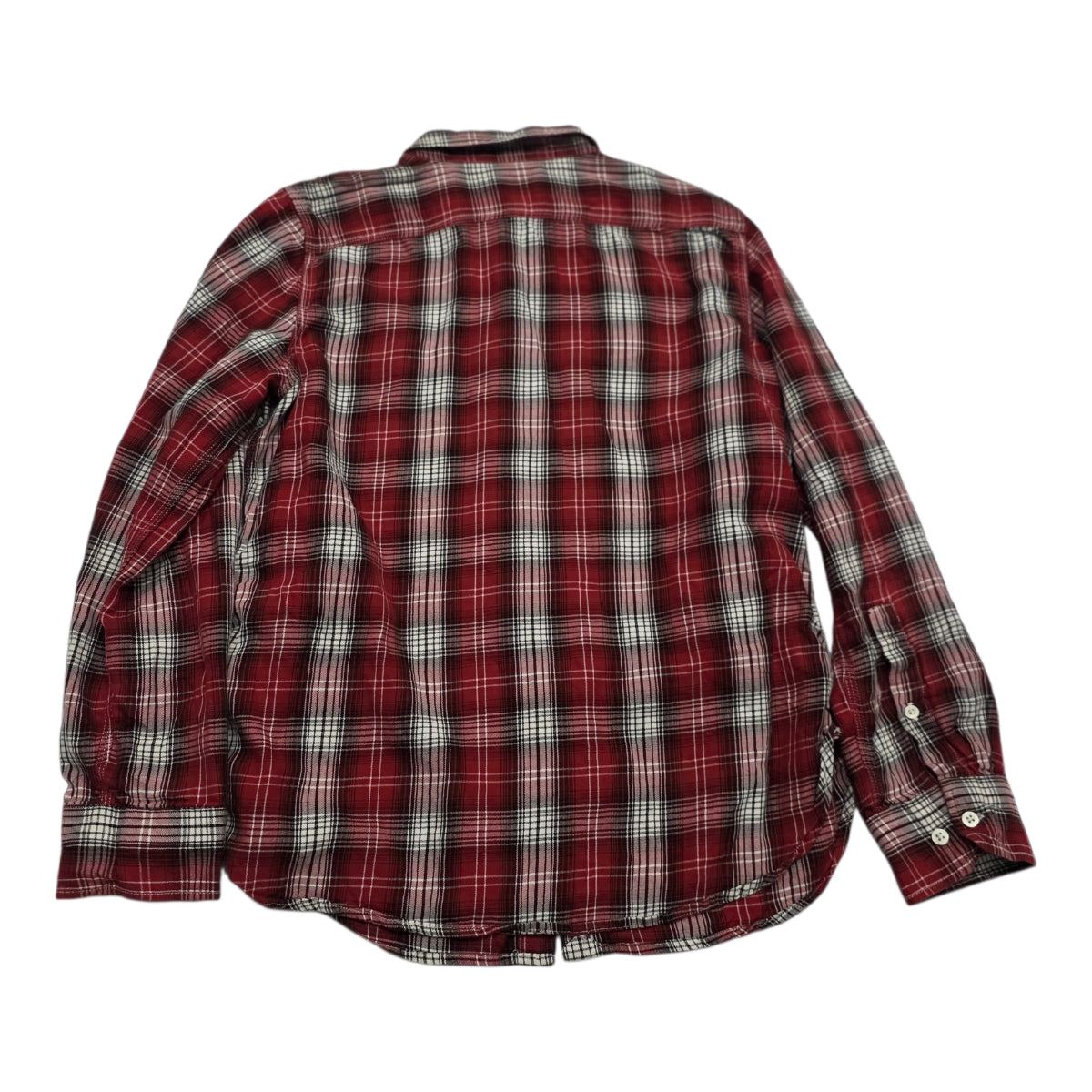 Camisa Ralph Lauren Mujer Mediana Color Rojo Con Cuadros