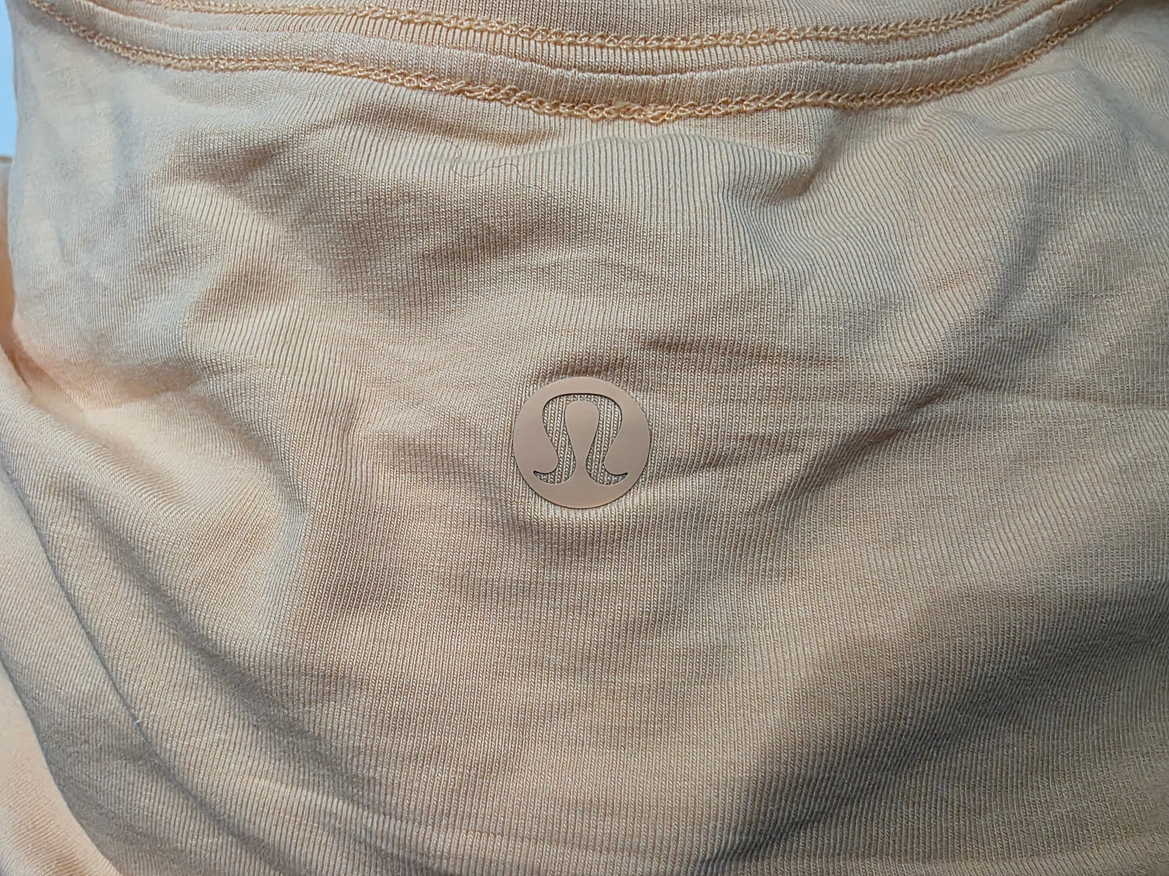 Playera Lululemon D Mujer Talla 10 Color Naranja Manga Corta