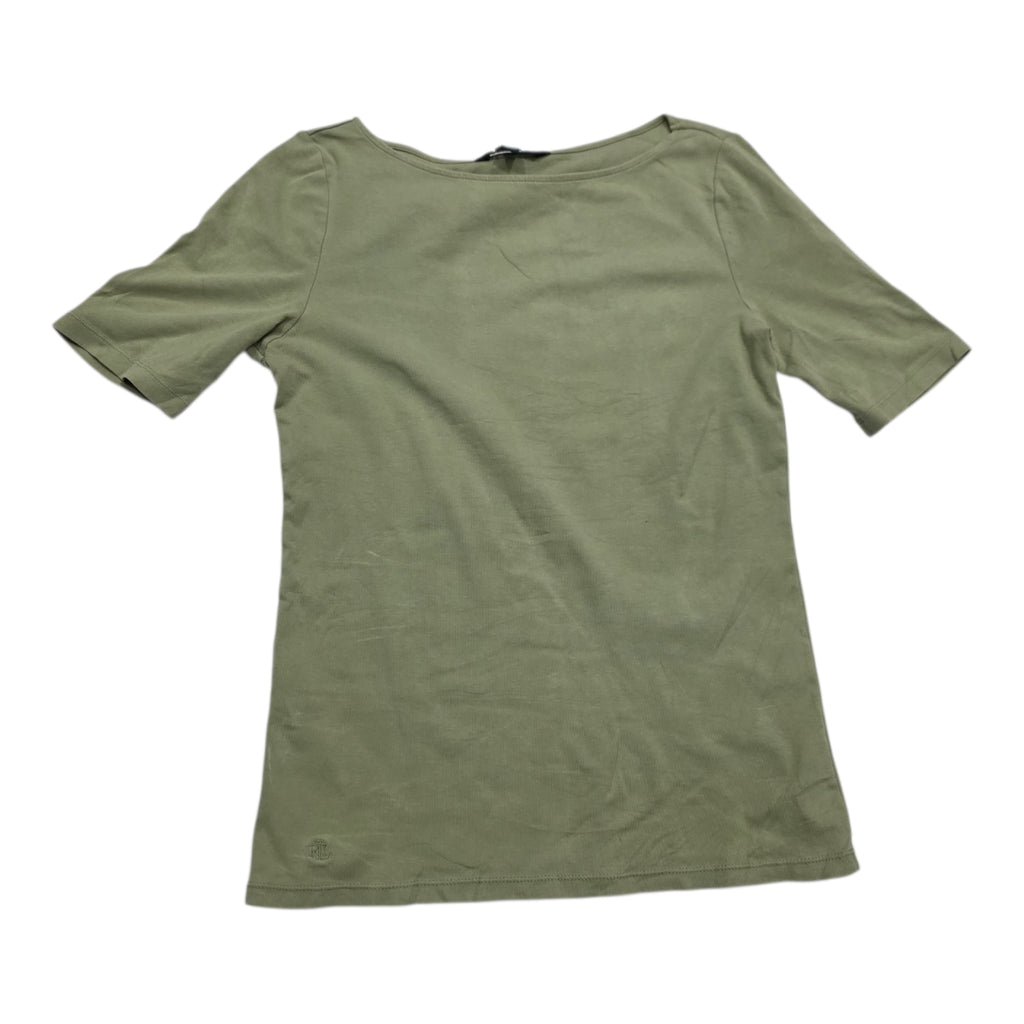 Playera Ralph Lauren Mujer Talla Mediana Color Verde Opaco