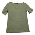 Playera Ralph Lauren Mujer Talla Mediana Color Verde Opaco