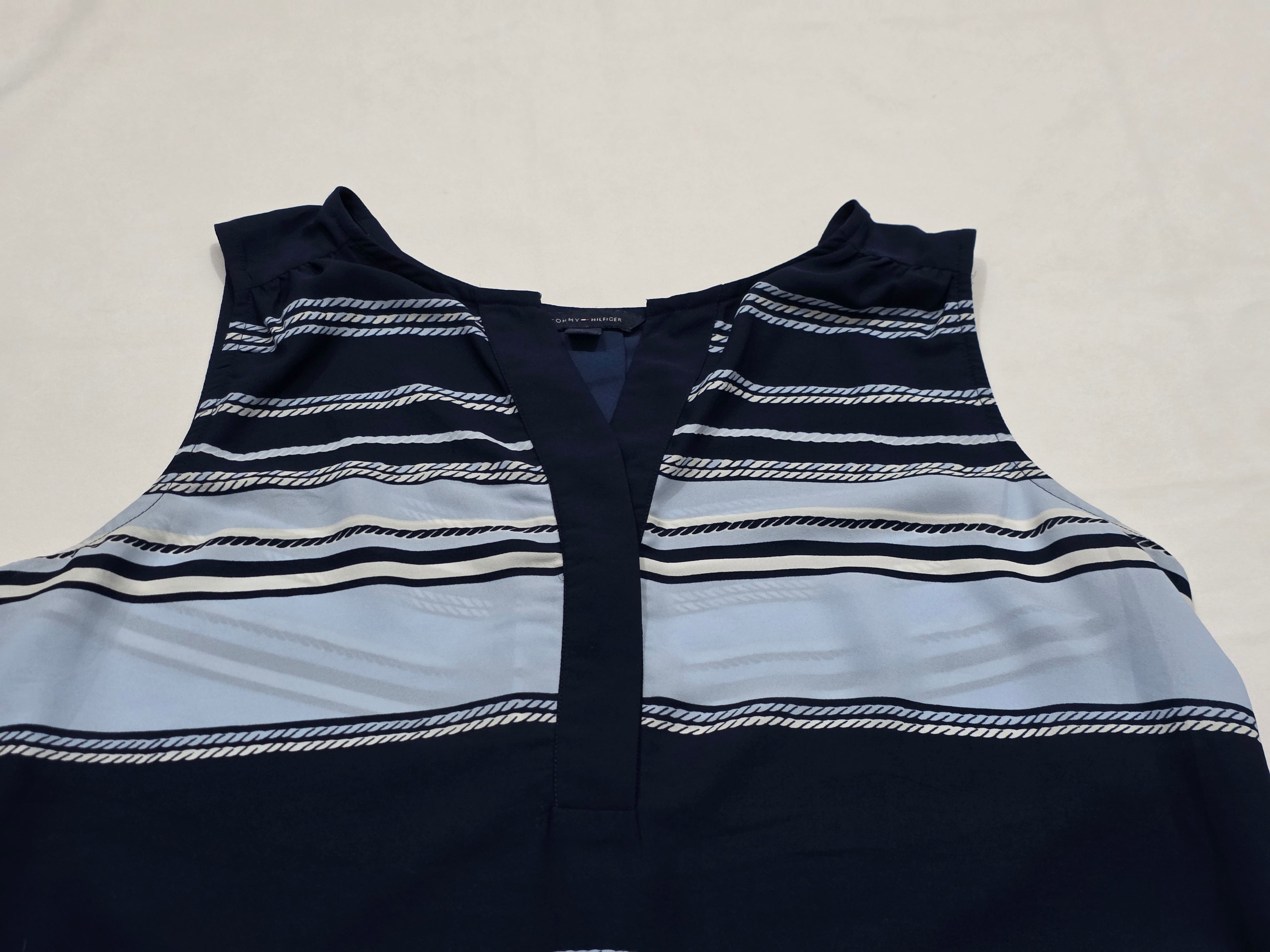 Blusa Sin Mangas Tommy Hilfiger De Mujer Talla Grande