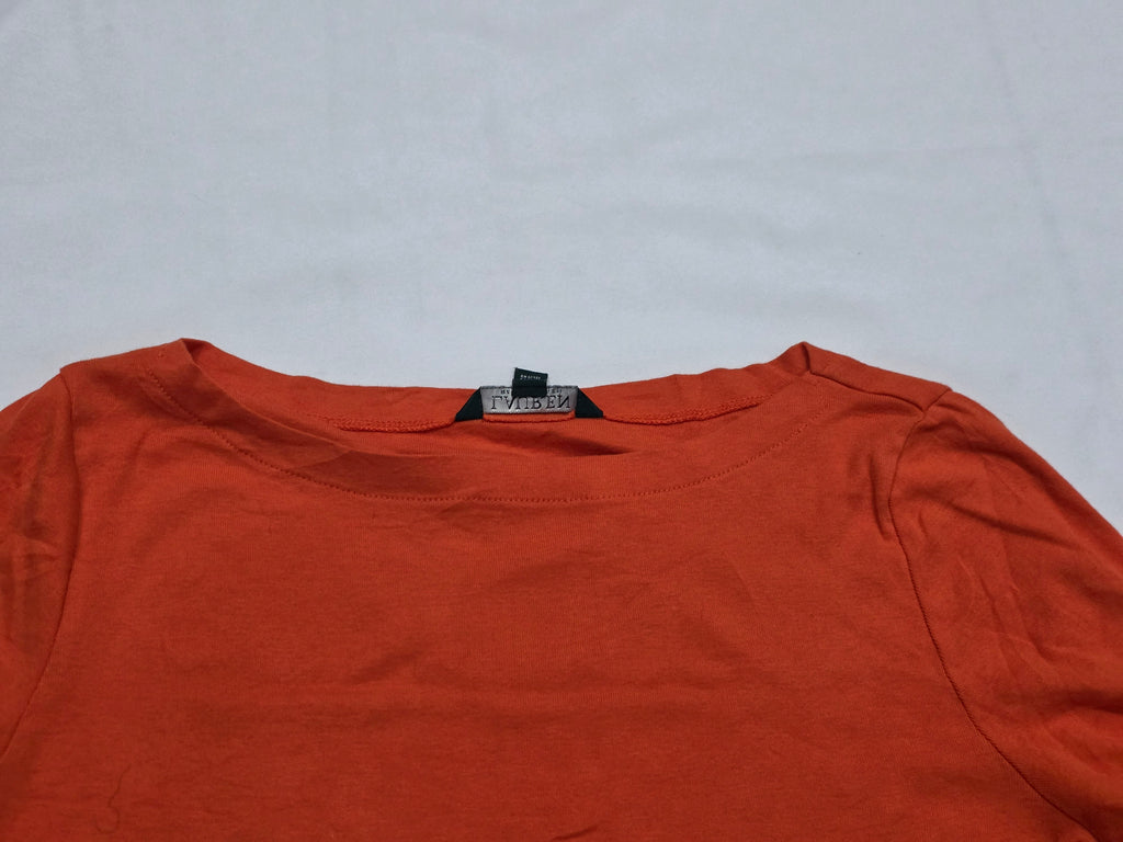 Playera Ralph Lauren De Mujer Talla Grande Color Naranja
