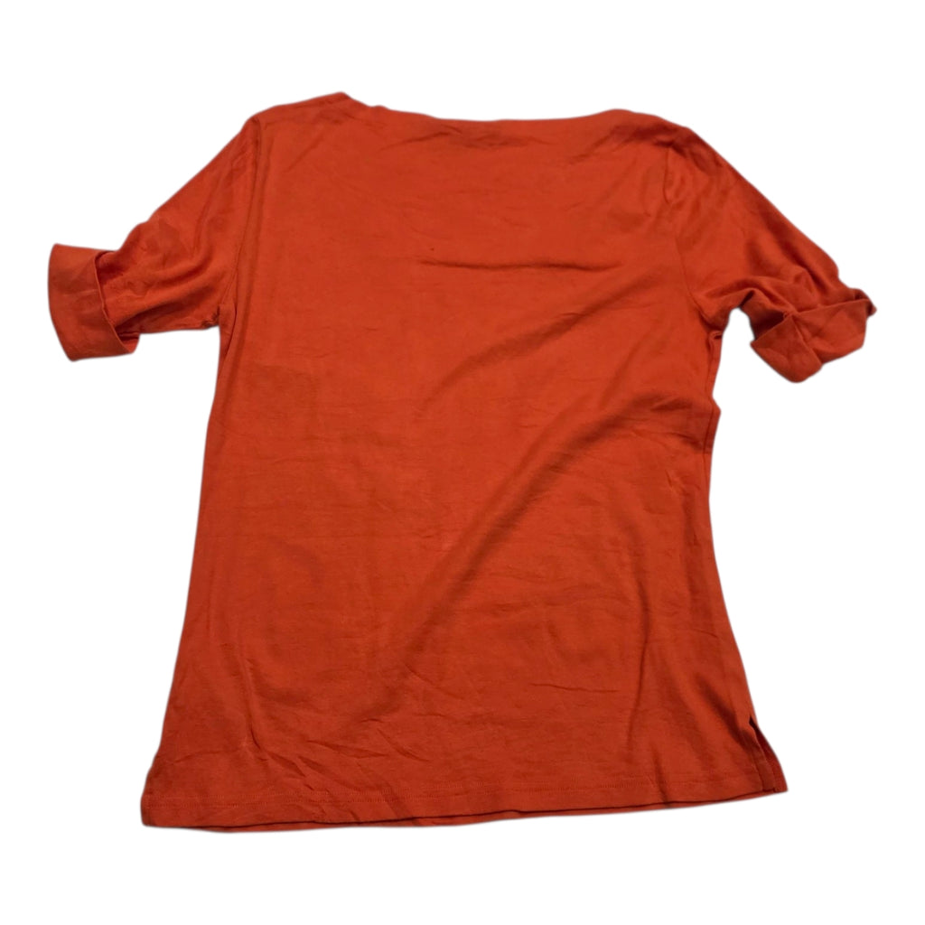 Playera Ralph Lauren De Mujer Talla Grande Color Naranja