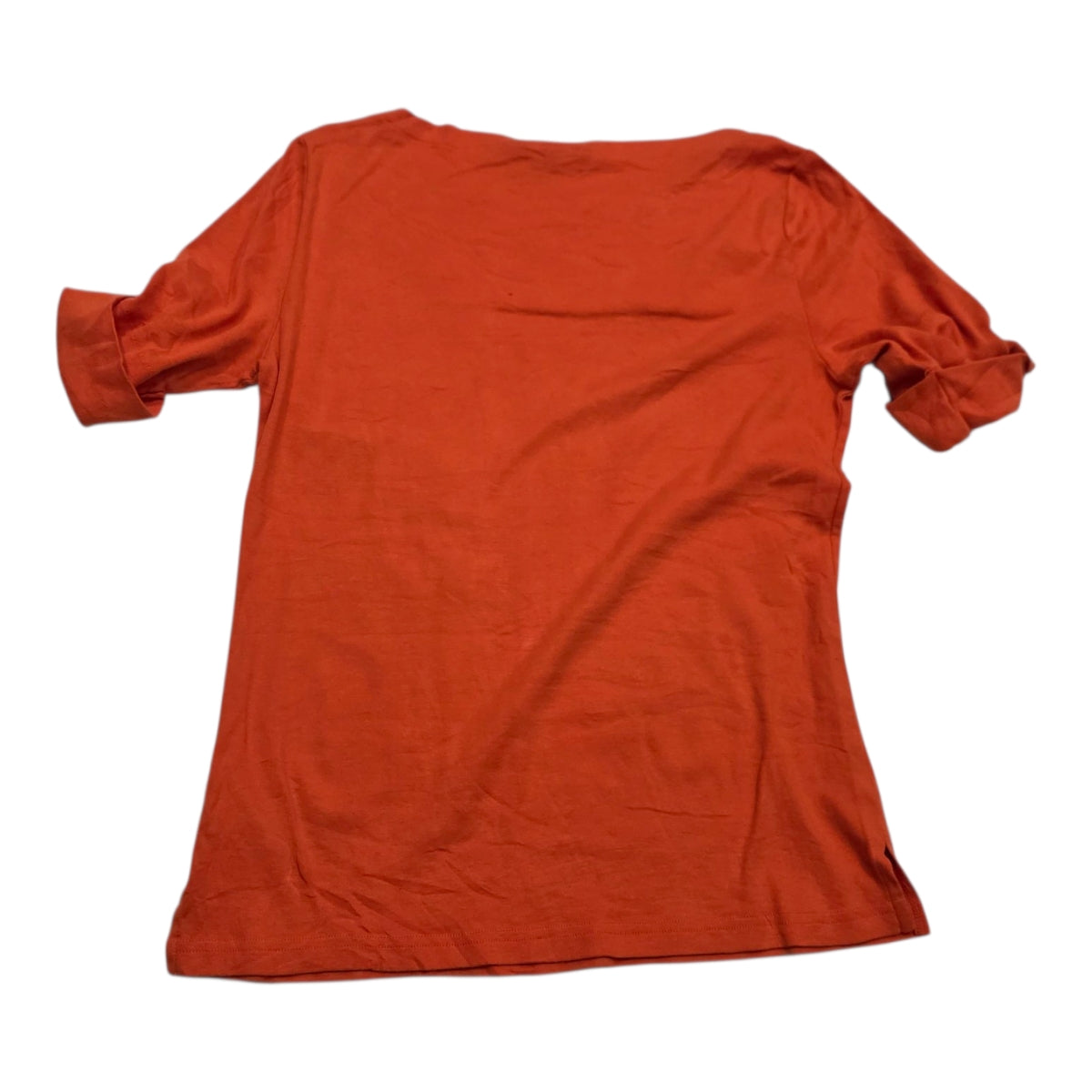 Playera Ralph Lauren De Mujer Talla Grande Color Naranja