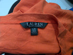 Playera Ralph Lauren De Mujer Talla Grande Color Naranja