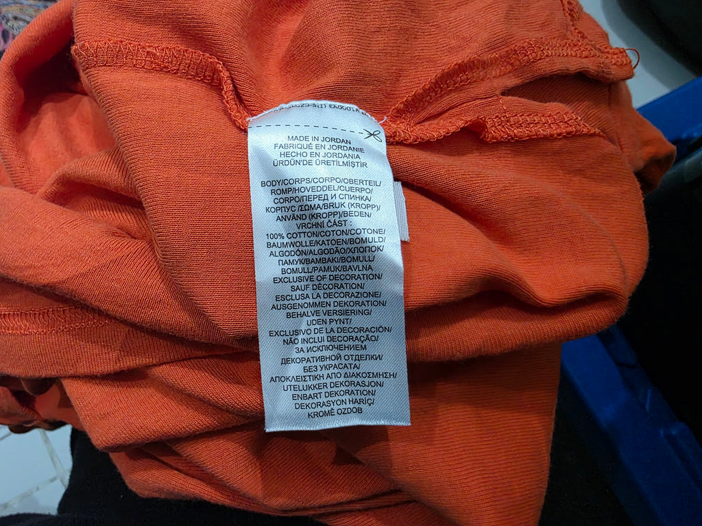 Playera Ralph Lauren De Mujer Talla Grande Color Naranja