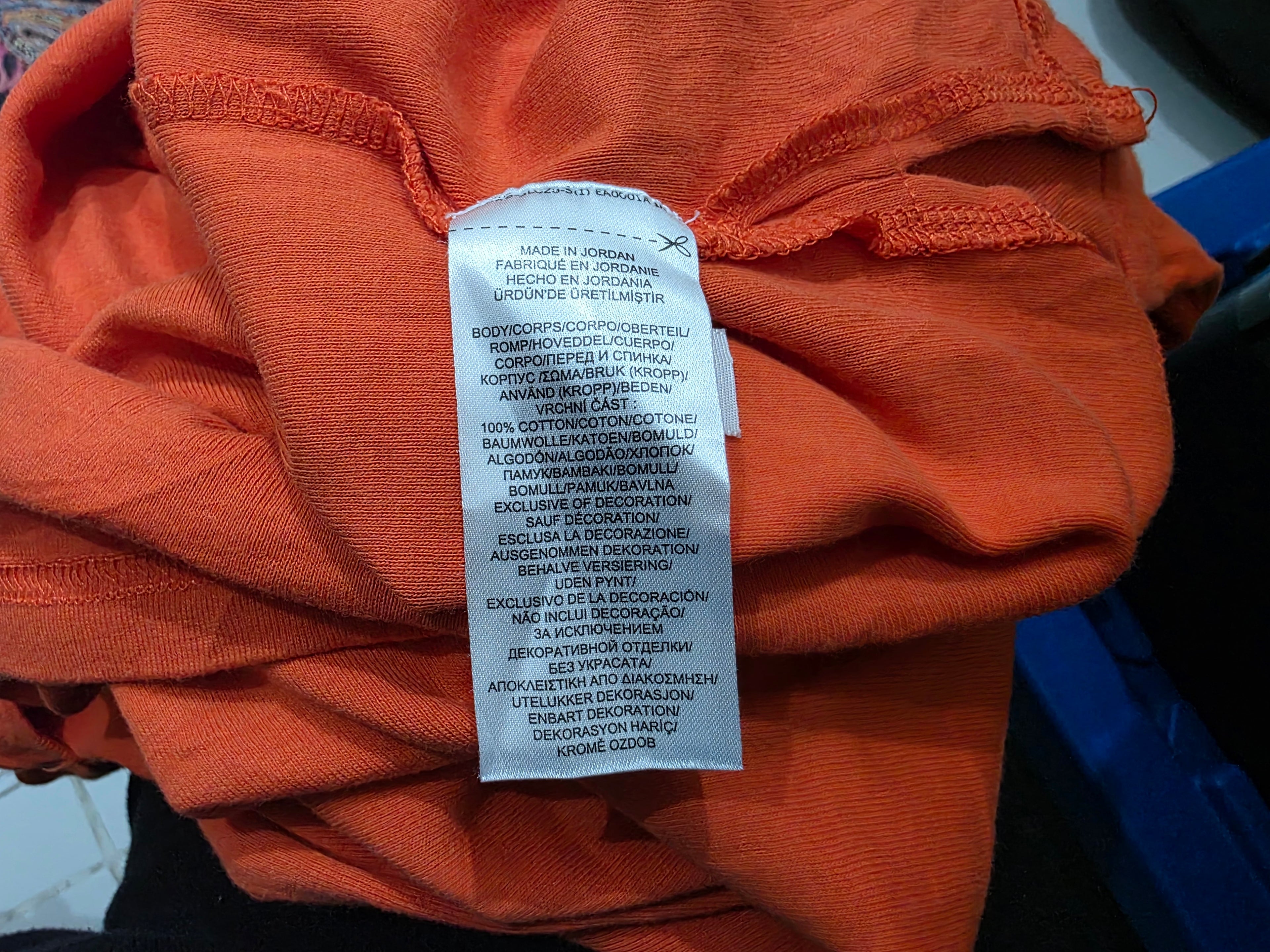 Playera Ralph Lauren De Mujer Talla Grande Color Naranja