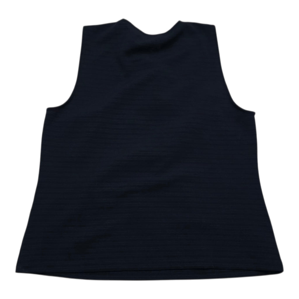 Blusa Michael Kors Azul Sin Mangas Talla Grande Con Cordones