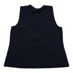 Blusa Michael Kors Azul Sin Mangas Talla Grande Con Cordones
