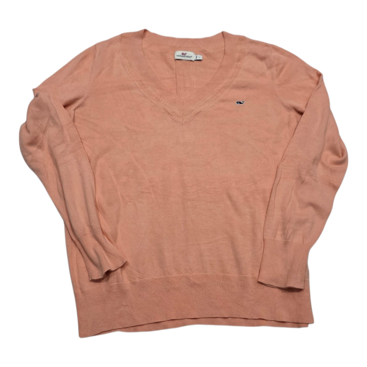 Sueter Color Melón De Mujer Vineyard Vines Talla Grande