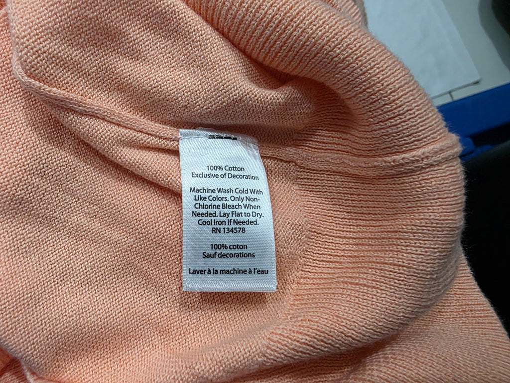 Sueter Color Melón De Mujer Vineyard Vines Talla Grande
