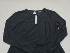 Vestido Ralph Lauren Mujer Talla 14 Color Negro Manga Larga
