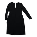Vestido Ralph Lauren Mujer Talla 14 Color Negro Manga Larga